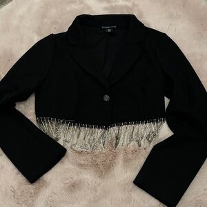 Sincerely Jules Black Blazer with sparkle